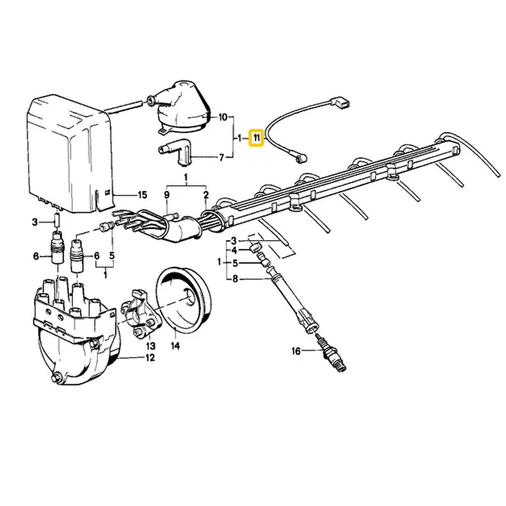 BMW Camshaft Position Sensor 12121722570